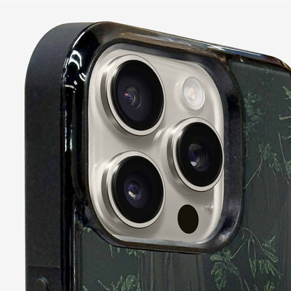 iPhone 16 Pro Max Case — Seamless Pattern Ancient Redwood Forest Giant, Customized Protective Case