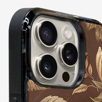 iPhone 16 Pro Max Case — Vintage Botanical Art Pattern, Original Design Phone Case