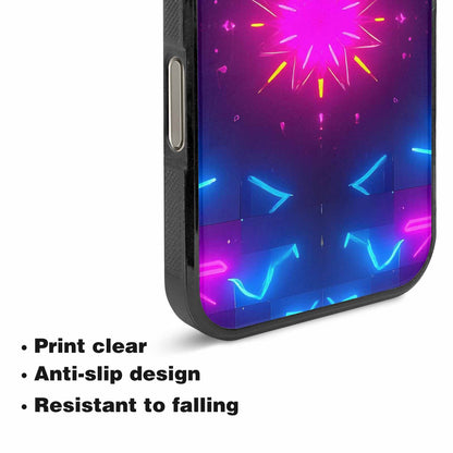 iPhone 16 Pro Max Case — 80s Retro Motif 80s Retro Motifs, Custom Made Phone Cover