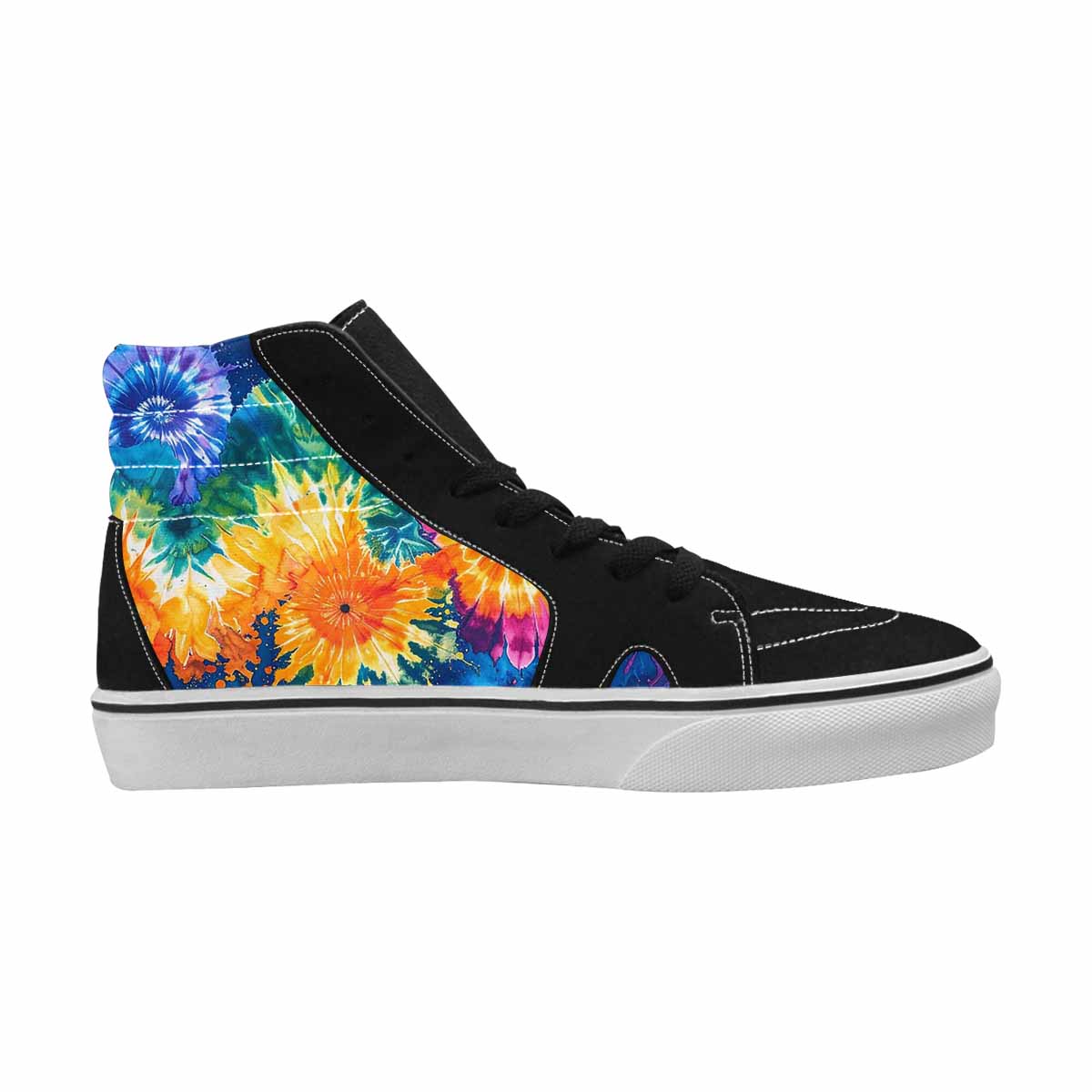 WOMEN'S Tie Dye Mixed Style High Top Canvas Aesthetic Shoes