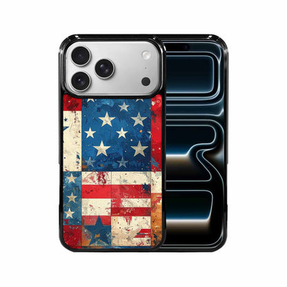 iPhone 17 Pro Max Case — Small American Flag Stars Galaxy Space, Original Design Phone Case