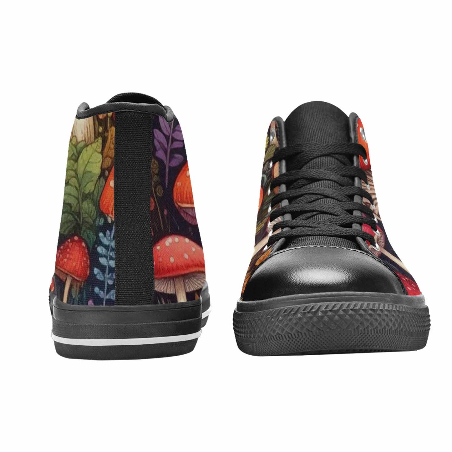MEN'S Mushroom High Top Canvas Vivid Sneakers