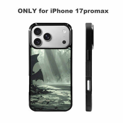 iPhone 17 Pro Max Case — Skull Dark Art Gothic Print Gothic, Custom Designed Case Cover