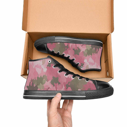 MEN'S Military Camouflage Blotch High Top Canvas Y2K Shoes