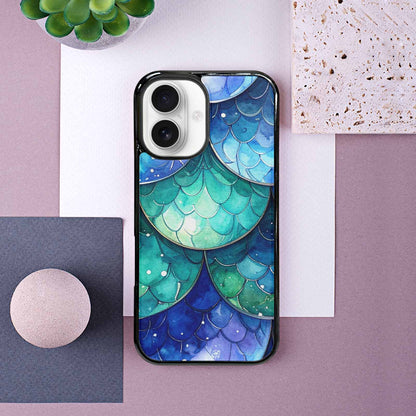 iPhone 16 Case — Mermaid Scale, Custom Made Phone Cover