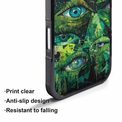 iPhone 17 Air Case — Seamless Repeating Pattern Of Overlapping Cartoon, Custom Print Case Cover