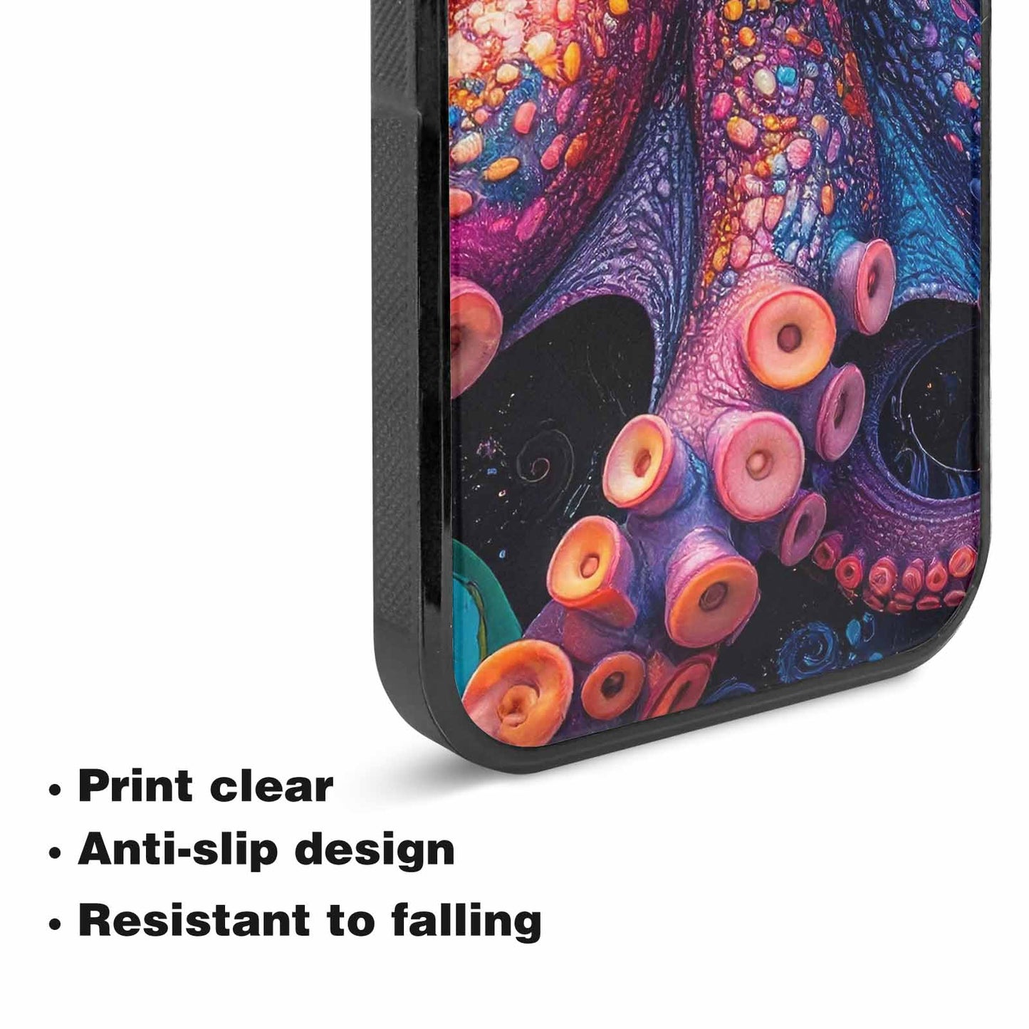 iPhone 15 Plus Case — Octopus Tentacle Octopus Tentacle Pattern Hundreds, Custom Made Phone Cover