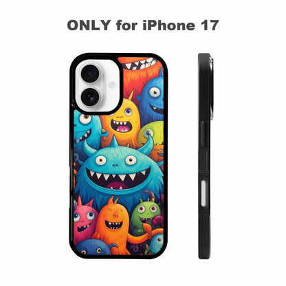 iPhone 17 Case — Monsters (general) Cartoon Monst Pyk Cartoon, Custom Printed Phone Case