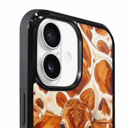 iPhone 17 Case — Small Cow Animal Print Animal Print, Custom Designed Case Cover