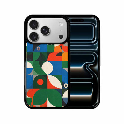iPhone 17 Pro Case — Memphis Art Pattern Retro Vintage, Original Design Phone Case