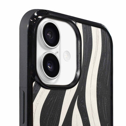 iPhone 17 Case — Modern Zebra Stripe Animal Print, Unique Phone Case Design