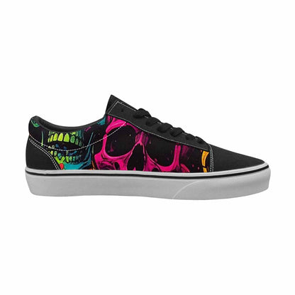 WOMEN'S Vibrant Camo 1000 S Lace-Up Canvas Vibrant Chaos Custom Sneakers