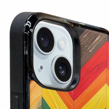 iPhone 15 Plus Case — Progress Pride Flag Color Theme Small, Custom Phone Case