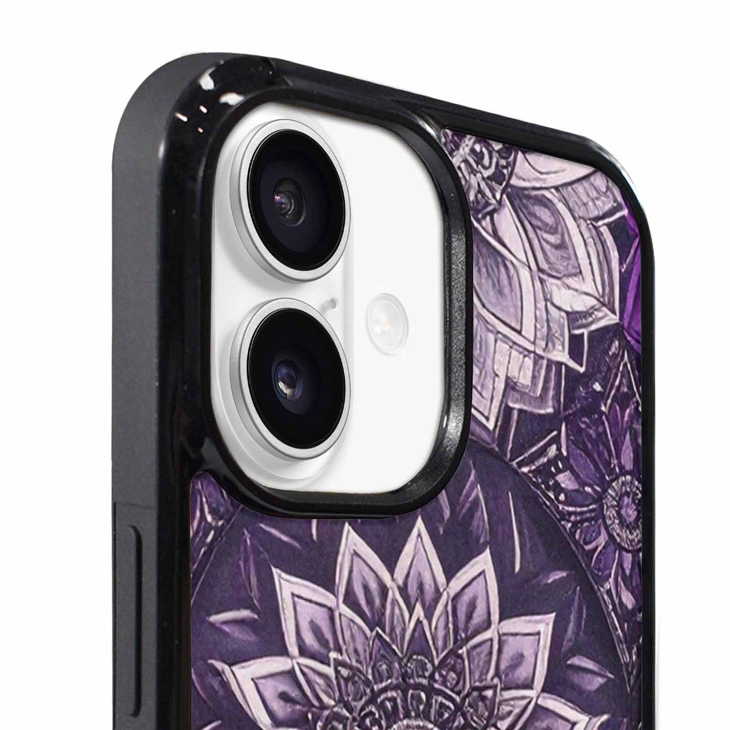iPhone 17 Case — Small Mandala Pattern, Randomly Floral, Custom Phone Case