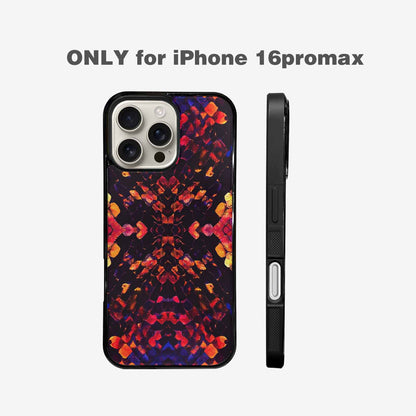 iPhone 16 Pro Max Case — Dark Snake Print, Unique Phone Case Design