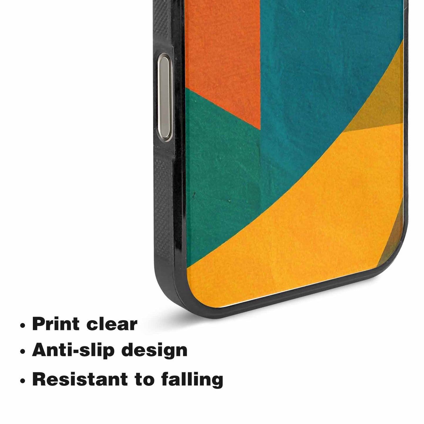 iPhone 15 Pro Max Case — 1990s Memphis Art Pattern, Custom Art Phone Cover