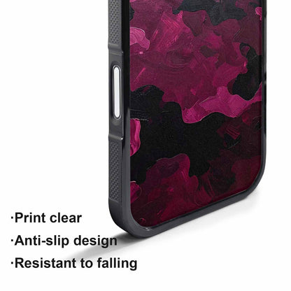 iPhone 17 Air Case — Seamless Repeating Pattern Of Overlapping Camo, Custom Phone Case