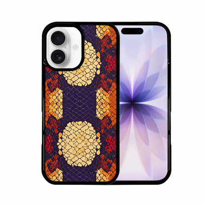 iPhone 17 Case — Snake Print Dark Seamless Animal Print, Custom Printed Phone Case