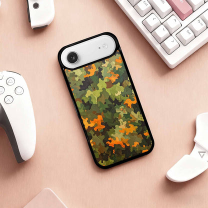 iPhone 17 Air Case — Small Military Camouflage Blotch Pattern Camo, Custom Art Phone Cover