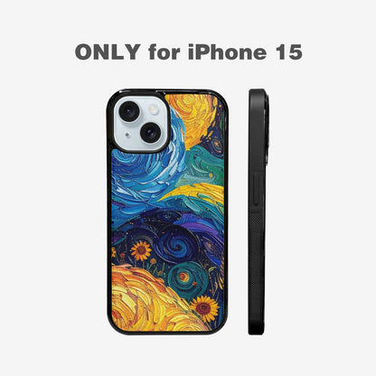 iPhone 15 Case — Blend All Versions Together Melting Together, Custom Made Phone Cover