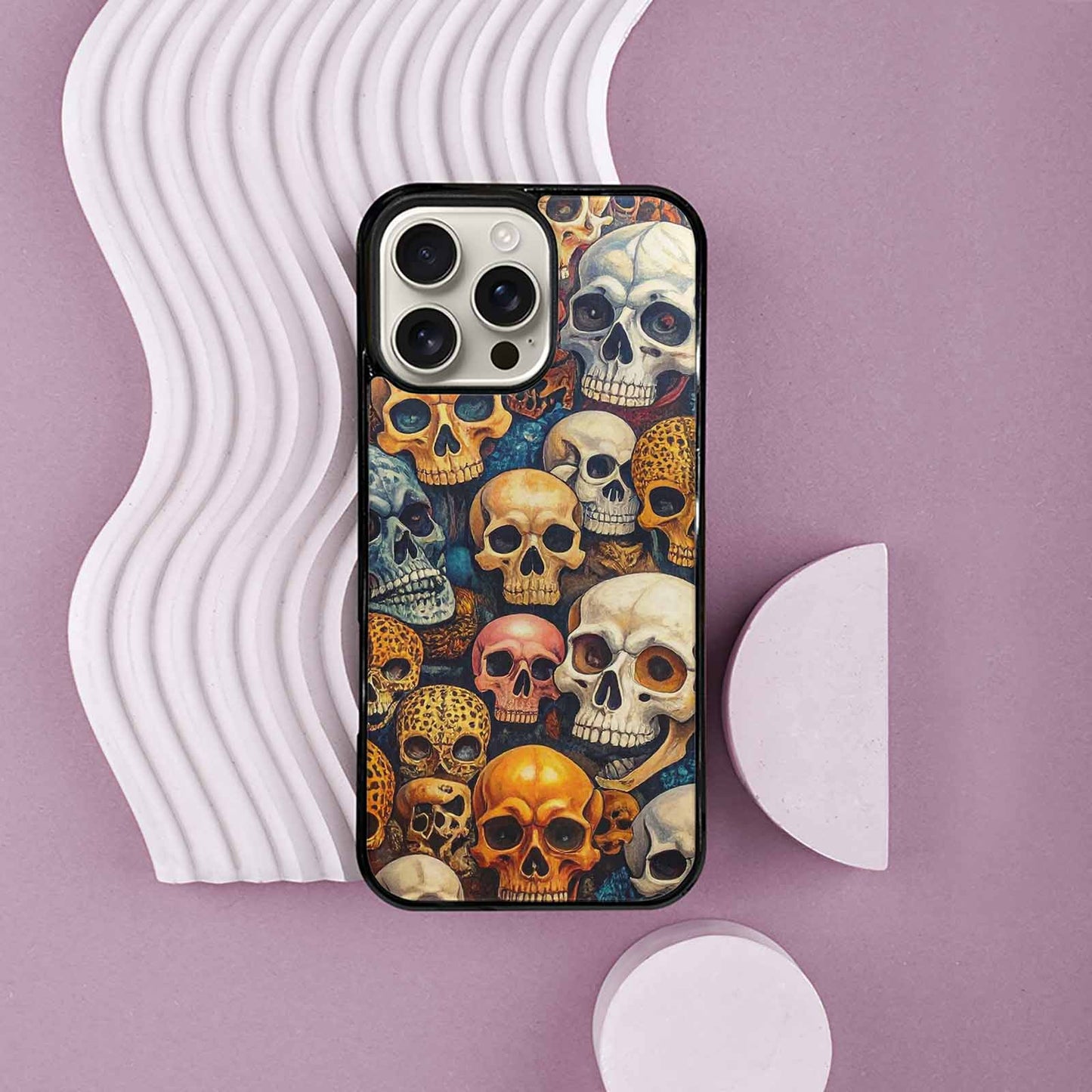 iPhone 16 Pro Max Case — Skulls Animal Printskulls Patt 0h1, Customized Protective Case