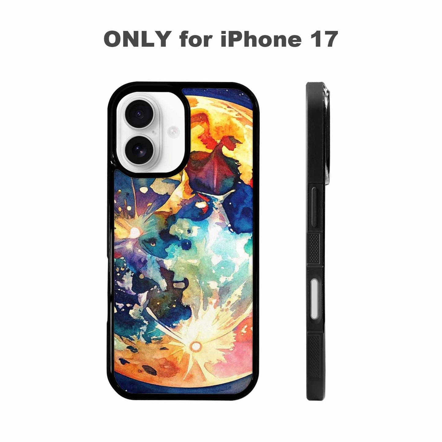 iPhone 17 Case — Watercolor Cinco De Watercolor Abstract, Original Design Phone Case