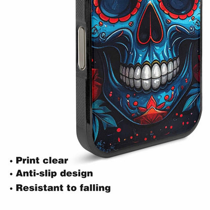 iPhone 16 Pro Max Case — Graffiti Skull, Custom Print Case Cover