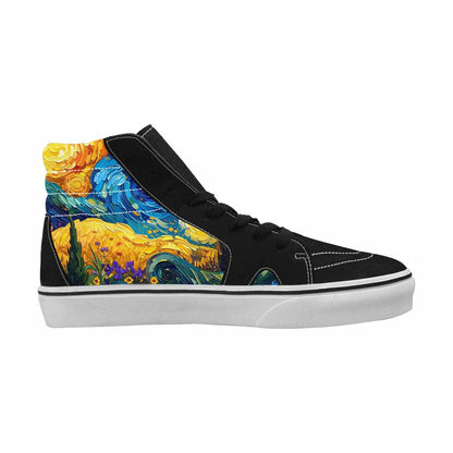WOMEN'S Blend All Versions High Top Canvas Vibrant Chaos Shoes