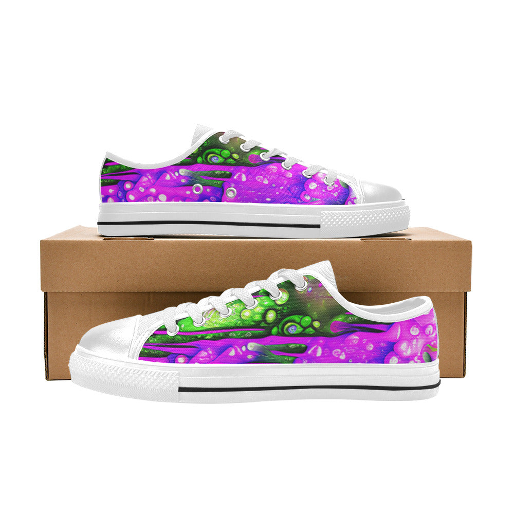 MEN'S Cc Acid Drip 6 Canvas Vibrant Chaos Custom Shoes