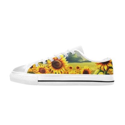MEN'S Sunflowers Art 2 Canvas Aesthetic Shoes