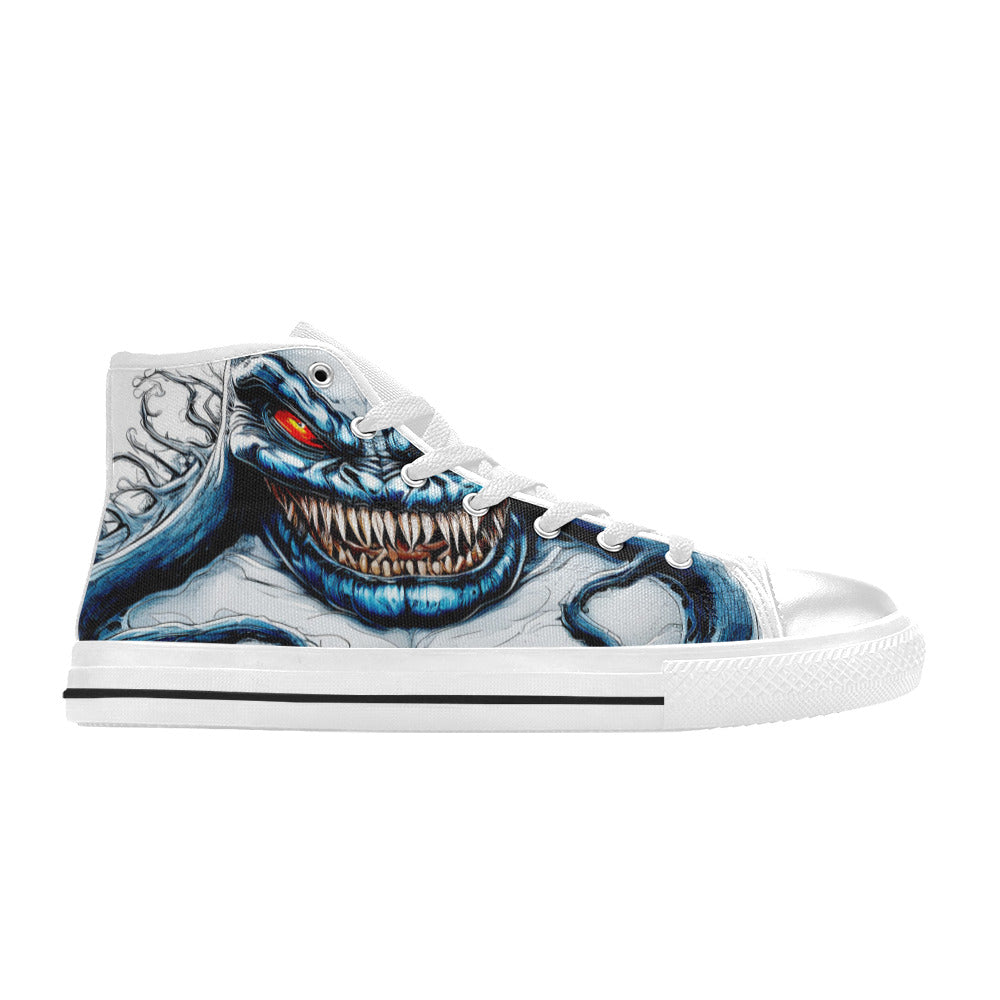 MEN'S Cc Super Human Men’S High Top Canvas Vivid Custom Sneakers