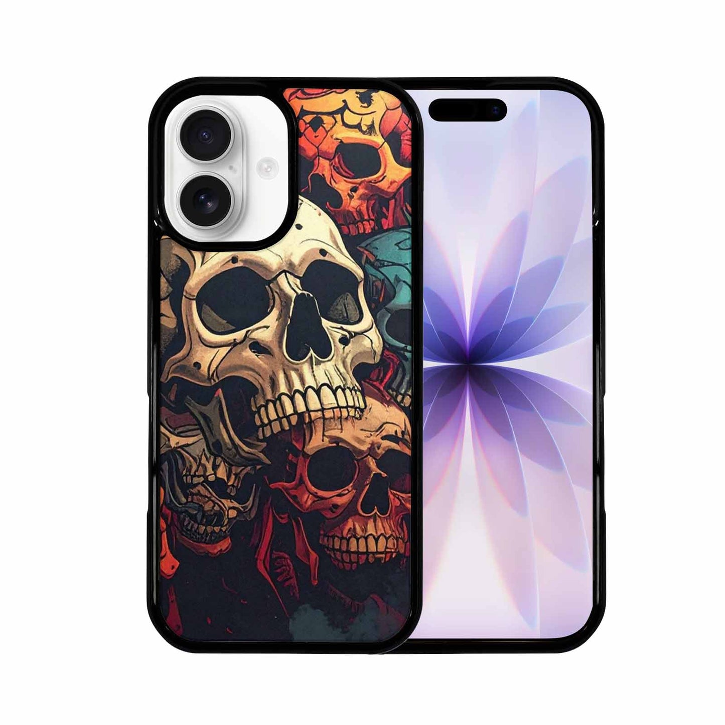 iPhone 17 Case — Skull Dark Art Gothic Print Gothic, Custom Designed Case Cover