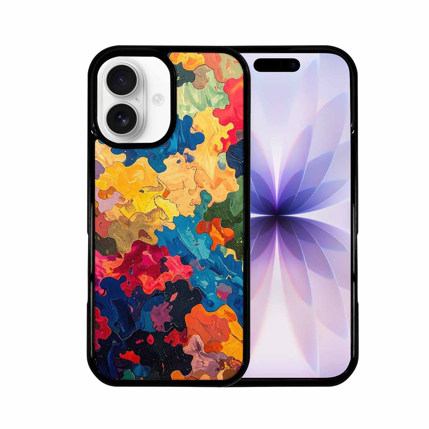 iPhone 17 Case — Camo Patches Full Color Camo, Original Design Phone Case