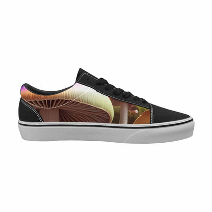 WOMEN'S Mushrooms Canvas Graphic Print Cottagecore Custom Streetwear Shoes