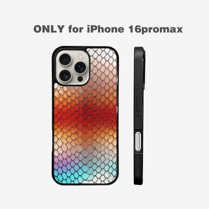 iPhone 16 Pro Max Case — Dark Snake Print Custom, Custom Printed Phone Case
