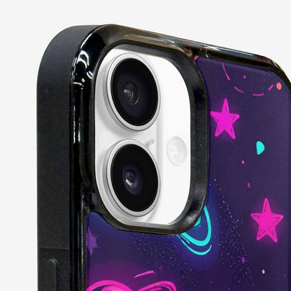 iPhone 16 Case — Space Galaxy Astronaut Custom, Unique Phone Case Design
