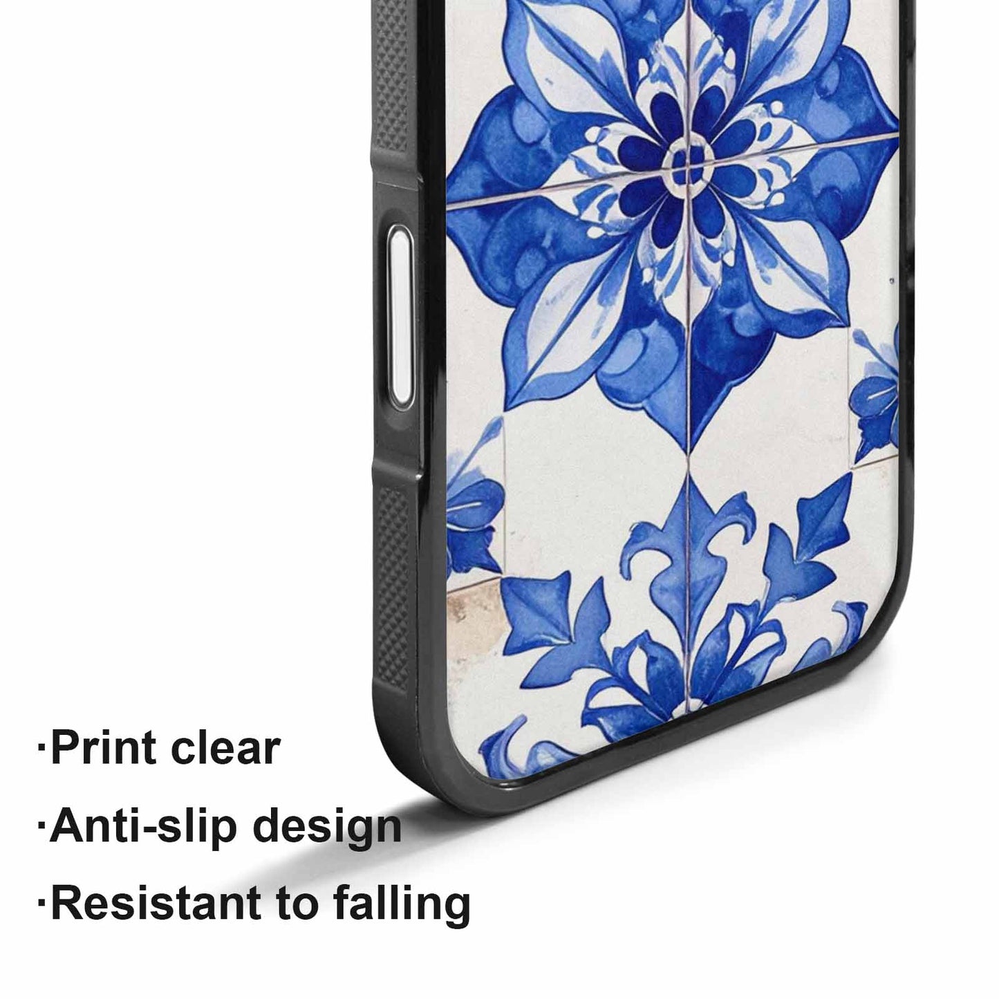 iPhone 17 Case — Mexican Talavera Tile Pattern, Floral, Custom Made Phone Cover