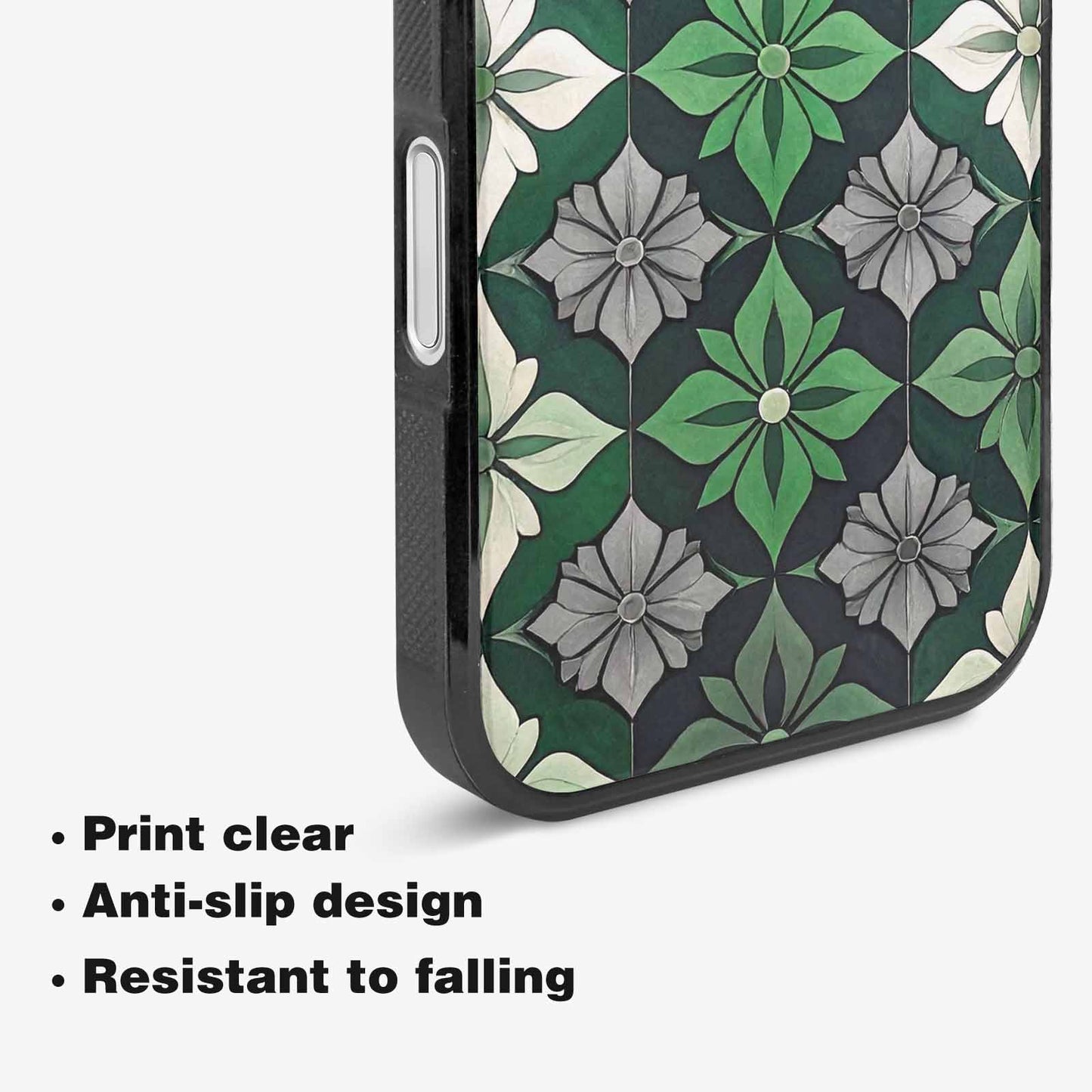iPhone 16 Plus Case — Aromantic Flag Color Theme Small Rainbow, Custom Made Phone Cover