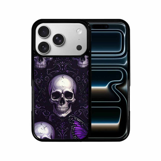 iPhone 17 Pro Case — Skull Dark Art Gothic Print Gothic, Custom Designed Case Cover