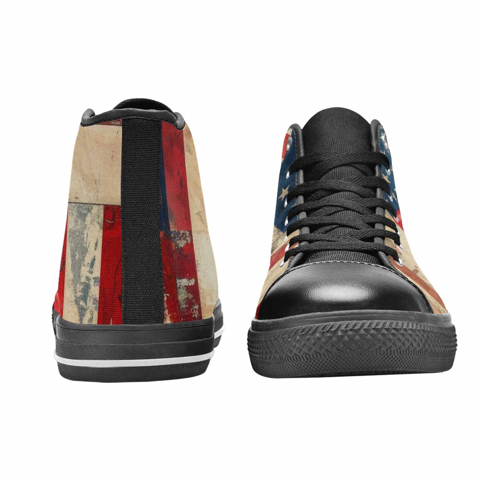 MEN'S American Flag Stars High Top Canvas Dreamcore Custom Shoes