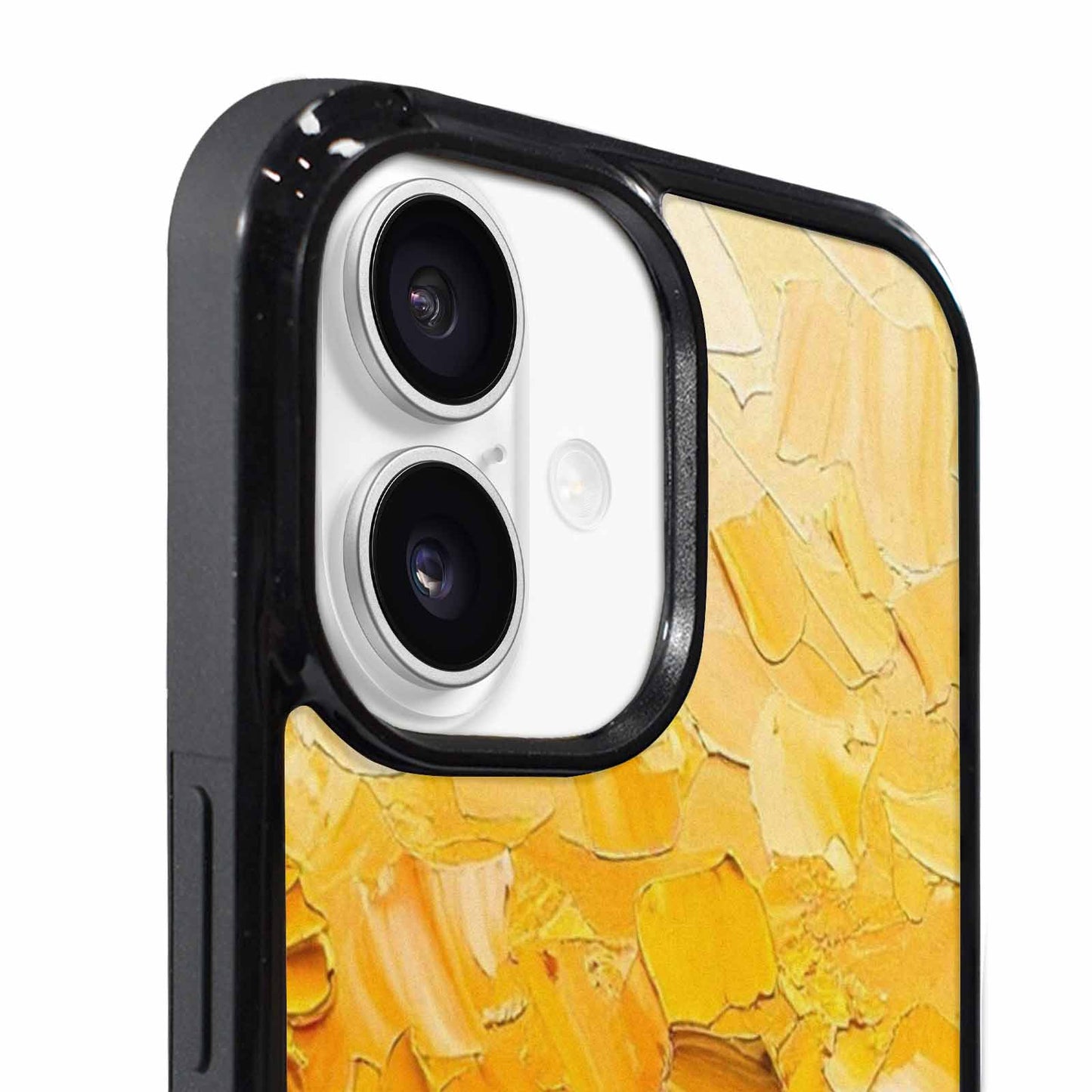 iPhone 17 Case — Impressionist Sunflower Brushstroke Pattern Floral, Custom Made Phone Cover