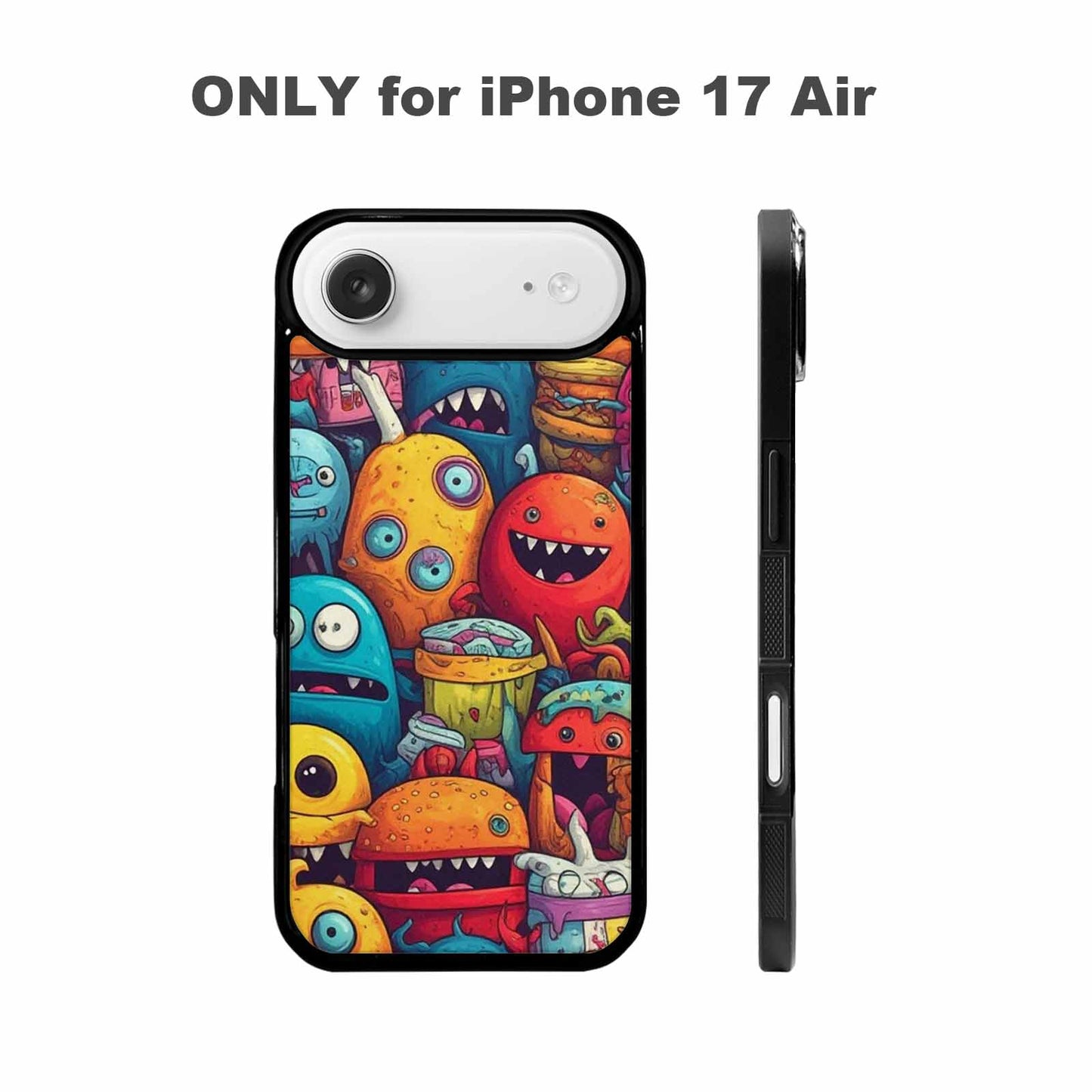 iPhone 17 Air Case — Small Cartoon Monster Character Pattern Cartoon, Custom Designed Case Cover