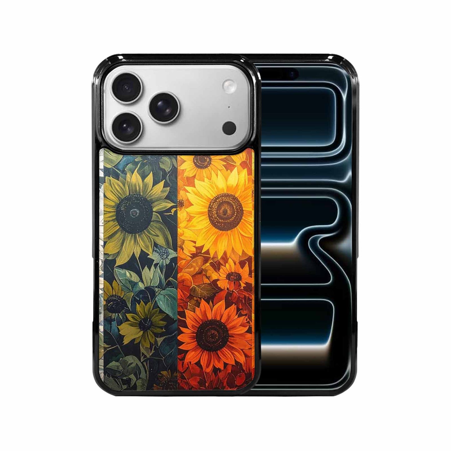 iPhone 17 Pro Max Case — Blend Melt Them Together Floral, Unique Phone Case Design
