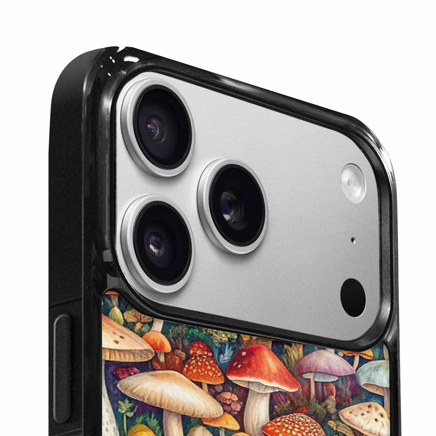 iPhone 17 Pro Max Case — Mushrooms (general) Mushrooms Pattern Original Art, Personalized Phone Case