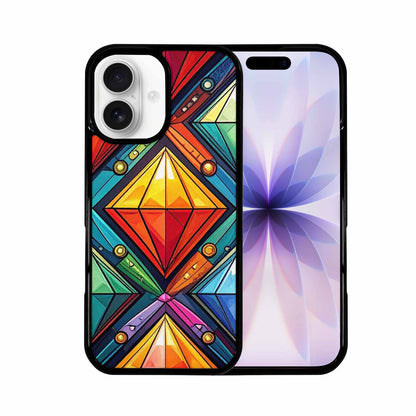 iPhone 17 Case — Vintage Summer Diamond Retro Vintage, Custom Art Phone Cover