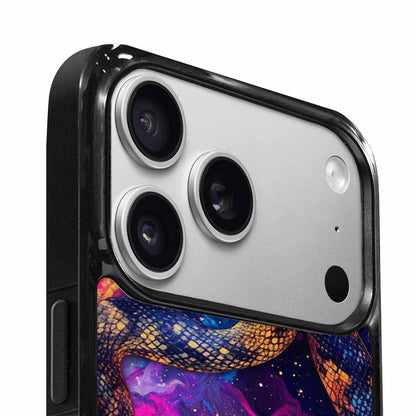 iPhone 17 Pro Case — Snake Print Galaxy Seamless Pattern Animal, Customized Protective Case
