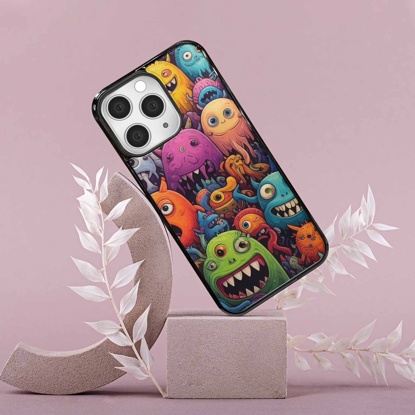 iPhone 15 Pro Max Case — Monsters General Cartoon Monst, Unique Phone Case Design