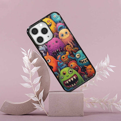 iPhone 15 Pro Max Case — Monsters General Cartoon Monst, Unique Phone Case Design