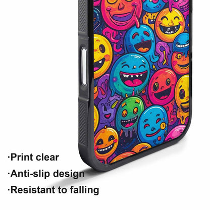 iPhone 17 Pro Case — Small Funny Looking Cartoon People Cartoon, Unique Phone Case Design
