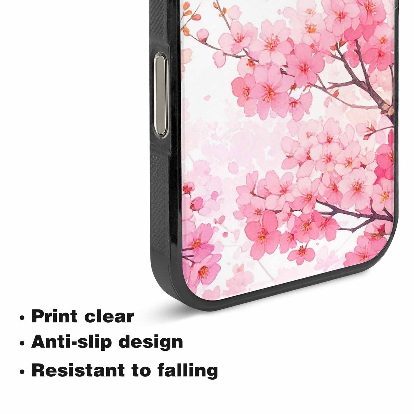 iPhone 15 Pro Max Case — Cherry Blossom Branch Cherry Blo Bir, Unique Phone Case Design